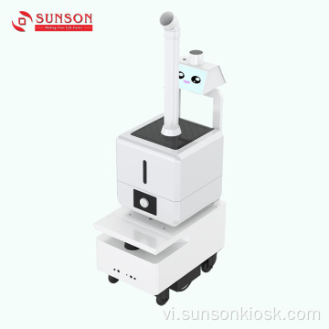 Robot phun sương chống vi trùng